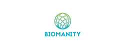 Logo adherent BIOMANITY