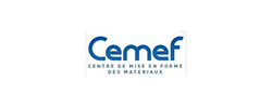Logo adherent CENTRE DE MISE EN FORME DES MATERIAUX (CEMEF)