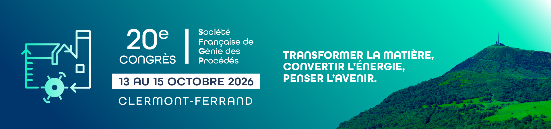 Congrès 2026 Société Française de Génie des Procédés