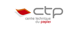 Logo adherent CENTRE TECHNIQUE DU PAPIER (CTP)