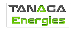 Logo adherent TANAGA ENERGIES