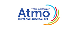 Logo adherent ATMO AUVERGNE-RHONE-ALPES