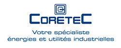 Logo adherent CORETEC