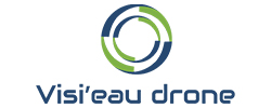 Logo adherent VISI'EAU DRONE